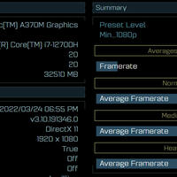 Intel Arc A370M "Alchemist" AoTS Benhcmarker